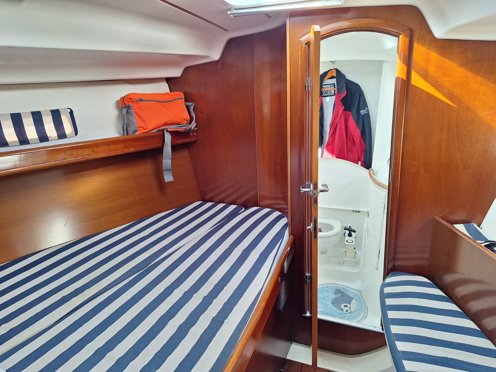 Cabina con bagno