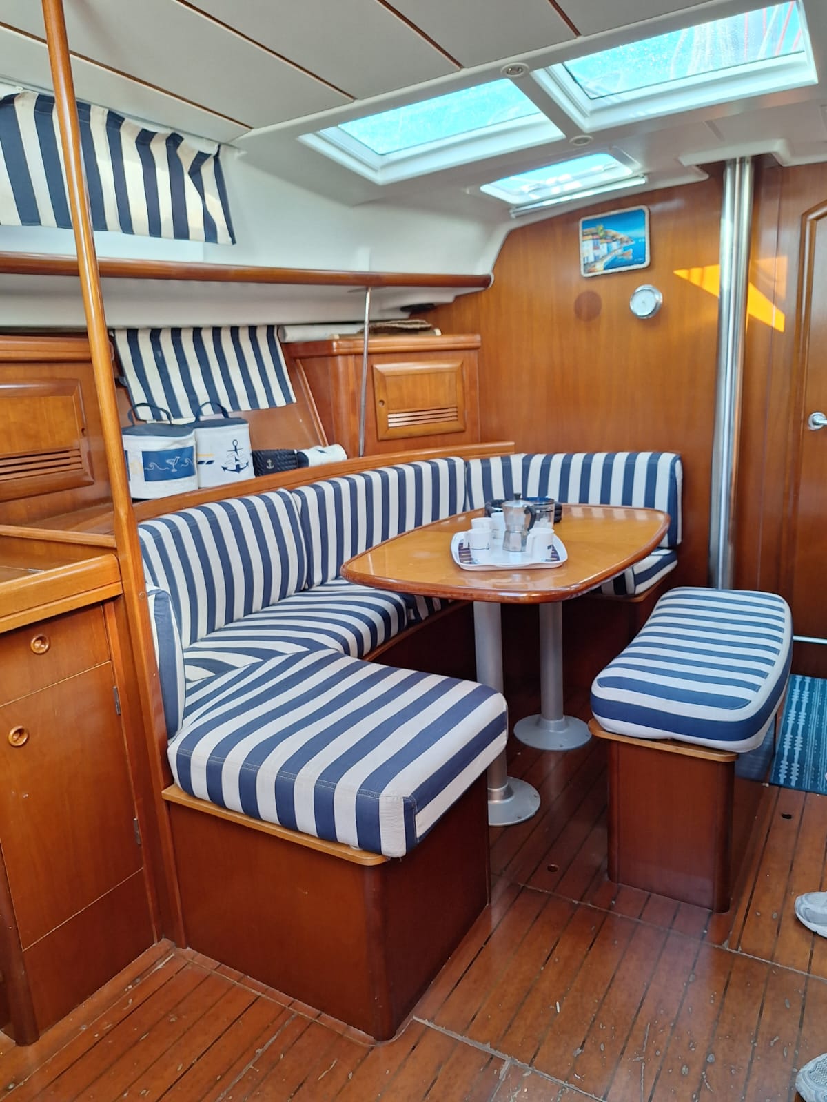 Dinette barca a vela